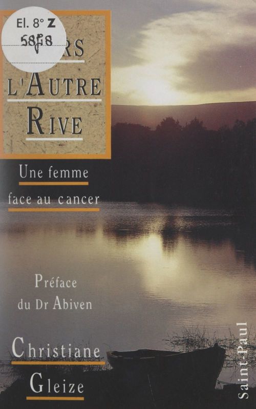 Couverture ebook de Vers l'autre rive, de Chantal Oudin, Christiane Gleize