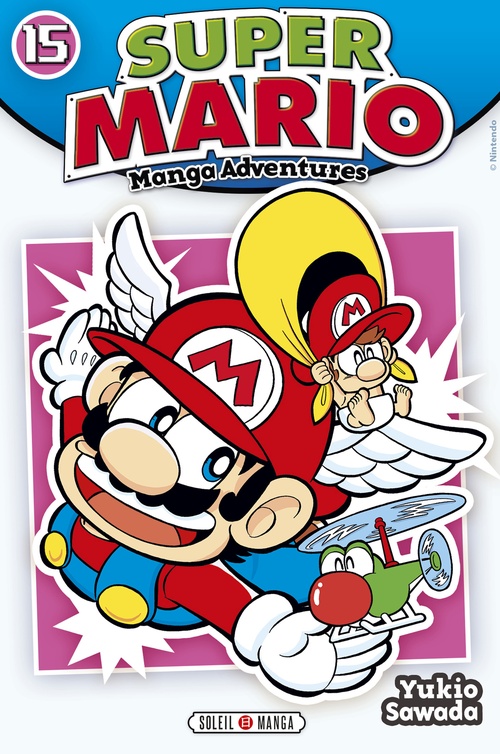 Couverture ebook de Super Mario Manga Adventures T15, de Nintendo, Yukio Sawada