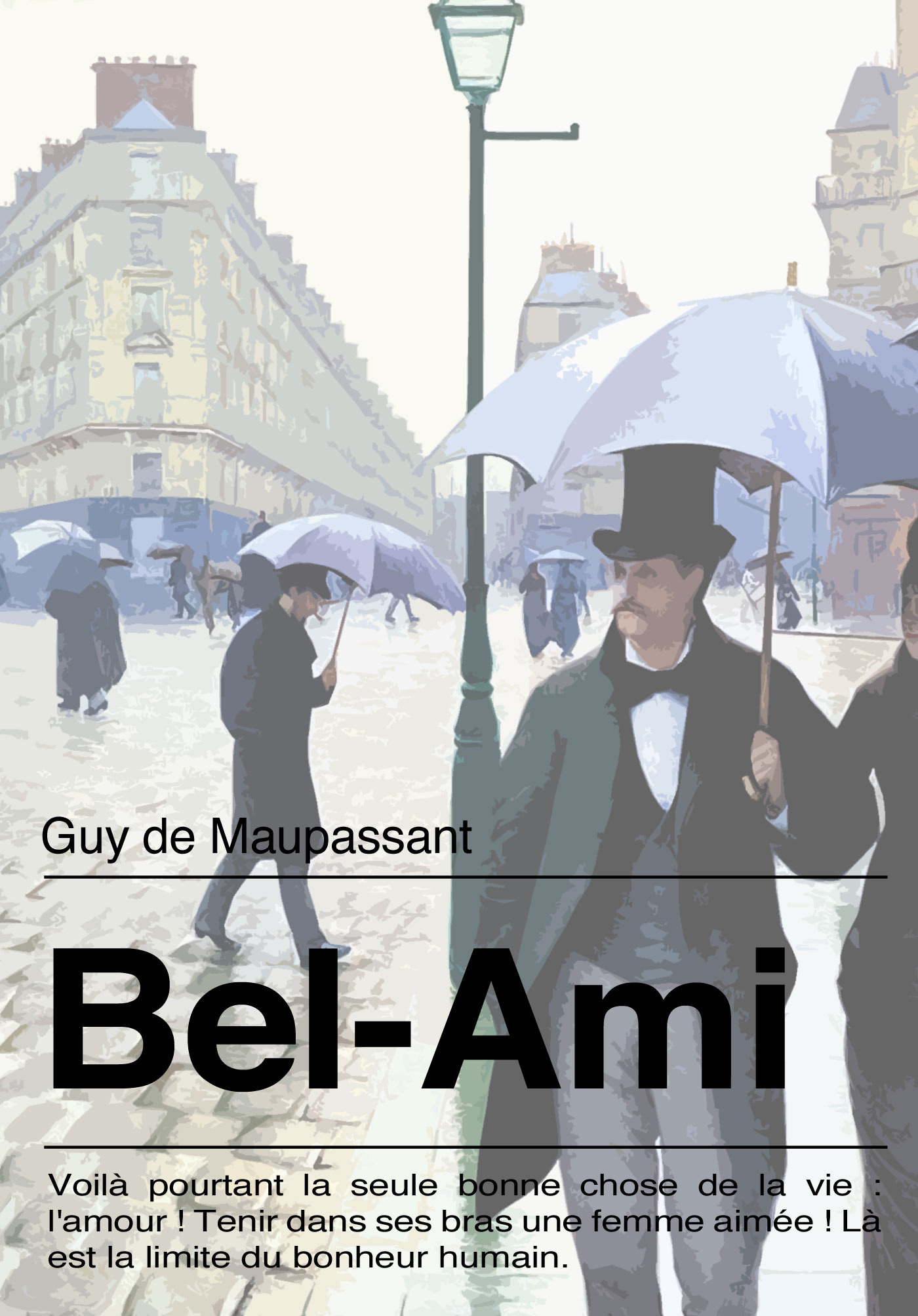 ebook cover of Bel-Ami, by Guy de Maupassant