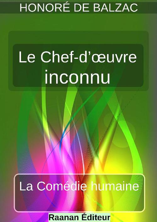 Couverture ebook de Le Chef-d´oeuvre inconnu, de Honoré de Balzac