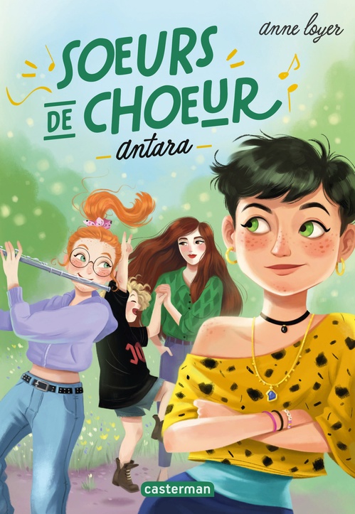 Couverture ebook de Soeurs de choeur (Tome 1) - Antara, de Anne Loyer