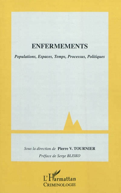 ebook cover of Enfermements, by Pierre v. Tournier