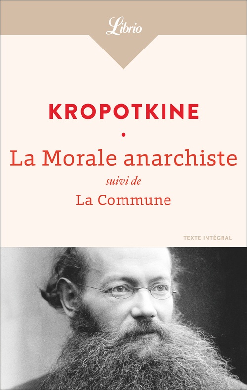 ebook cover of La Morale anarchiste, by Pierre Kropotkine