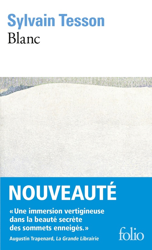 ebook cover of Blanc, by Sylvain Tesson