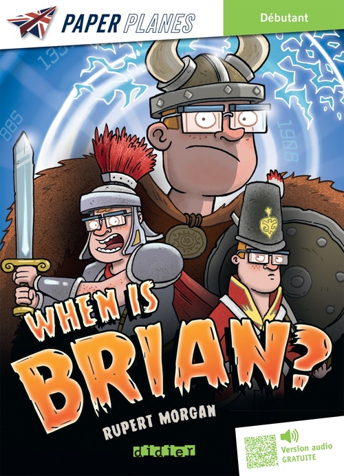 Couverture ebook de When is Brian ? - Livre + mp3 - ed. 2023, de Rupert Morgan