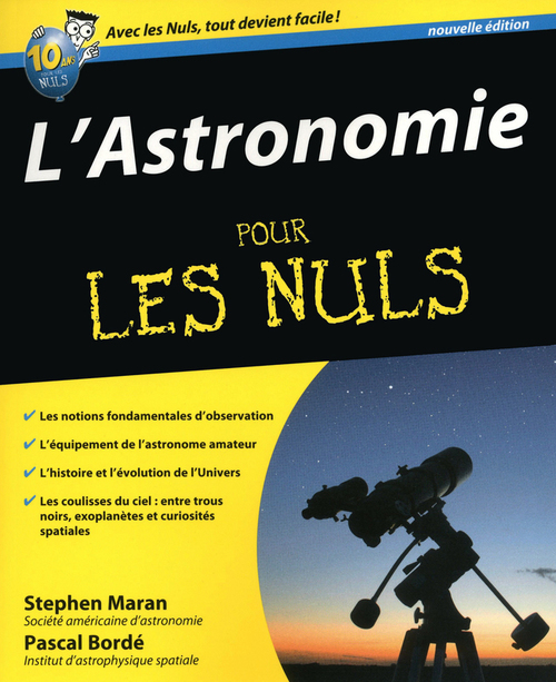 ebook cover of L'astronomie 2ed pour les nuls, by Stephen P. Maran, Pascal Bordé