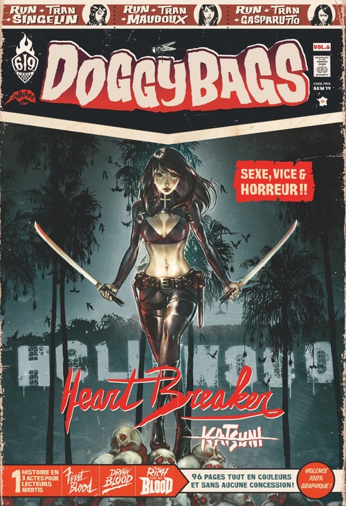 ebook cover of DoggyBags - Tome 6, by RUN, Céline Tran, Jérémie Gasparutto, Florent Maudoux, Guillaume Singelin
