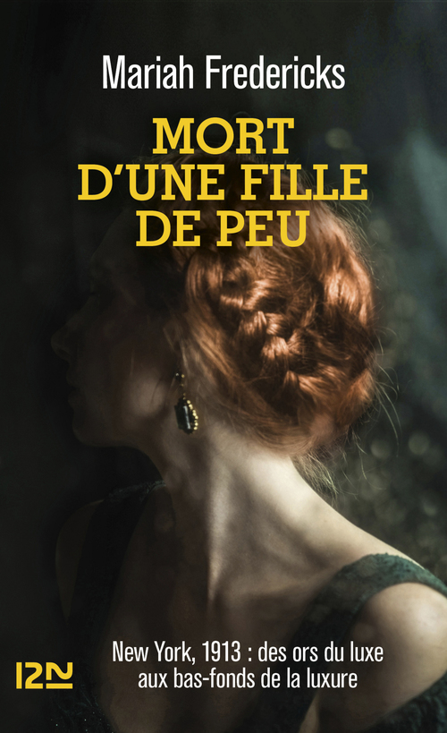 ebook cover of Mort d'une fille de peu, by Mariah Fredericks