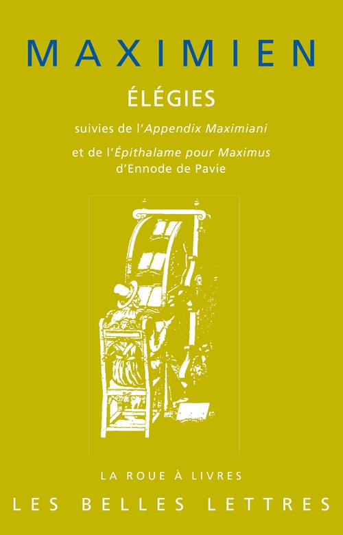 ebook cover of Élégies, by Maximien
