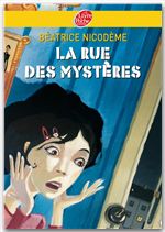 ebook cover of La rue des mystères, by Béatrice Nicodème