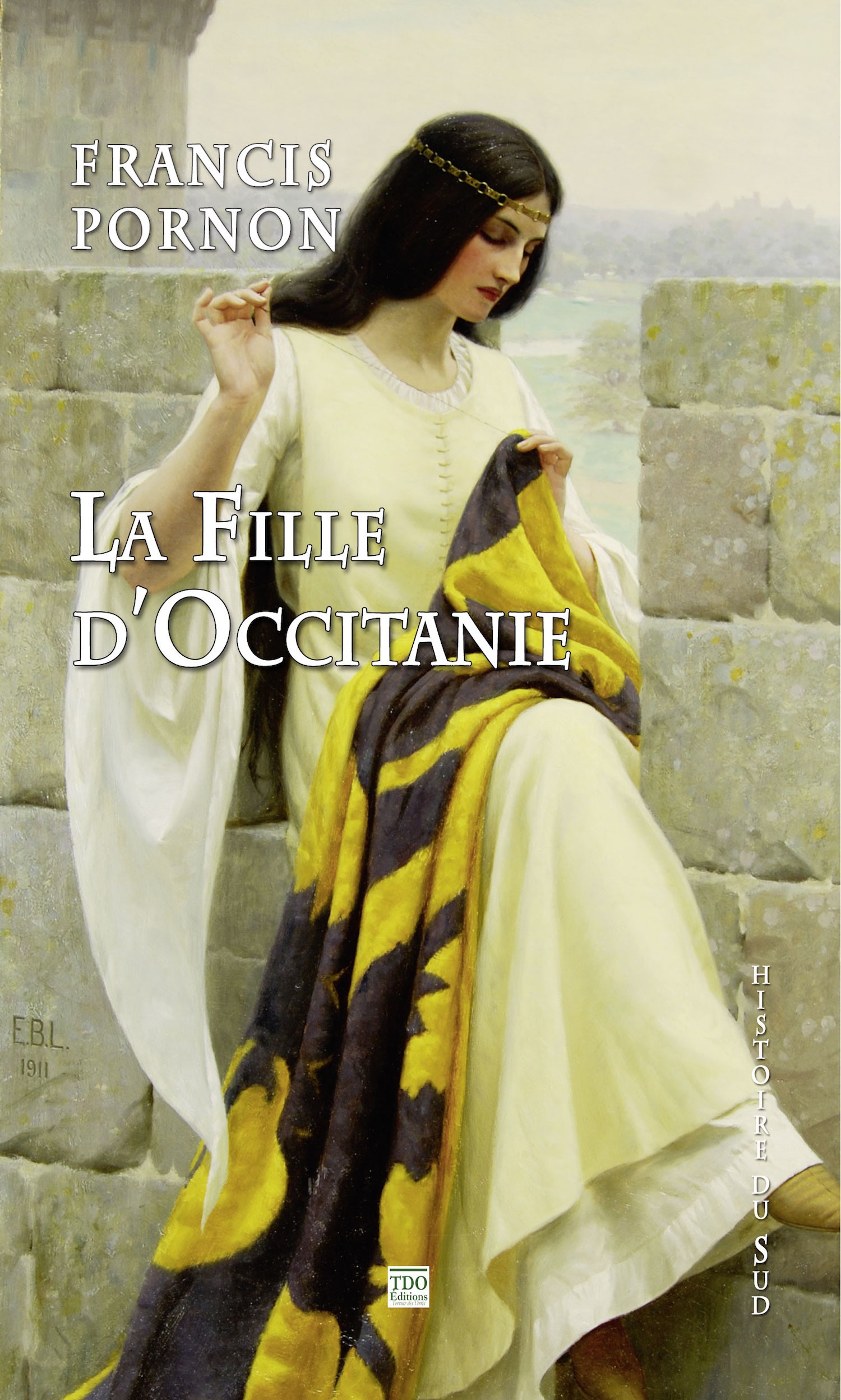 Couverture ebook de La fille d'Occitanie, de Francis Pornon