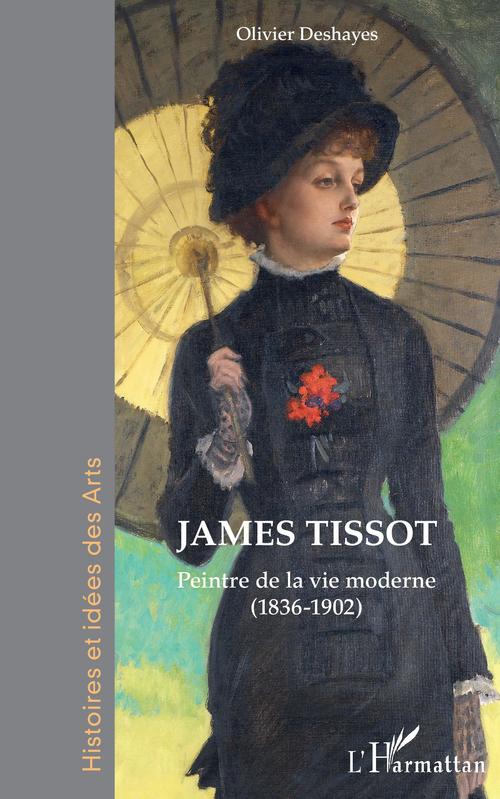 Couverture ebook de James Tissot, de Olivier Deshayes