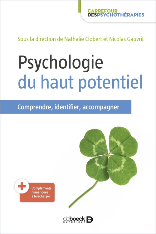 Couverture ebook de Psychologie du haut potentiel, de Nathalie Clobert, Nicolas Gauvrit