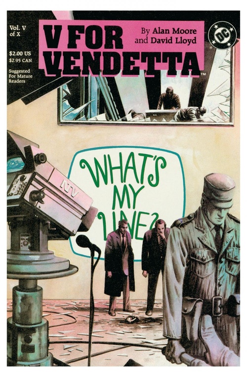 ebook cover of V pour Vendetta - Chapitre 5, by Alan Moore