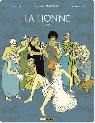 Couverture ebook de La Lionne - Livre I, de Laureline Mattiussi
