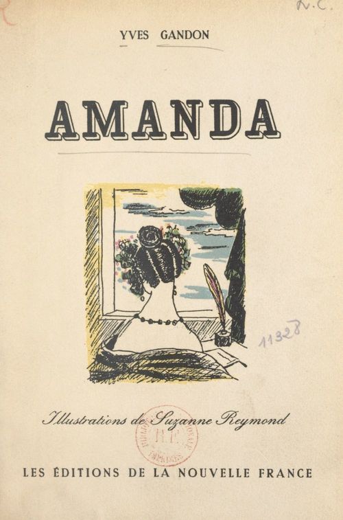 Couverture ebook de Amanda, de Yves Gandon