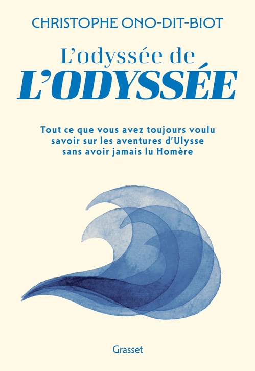 Couverture ebook de L'odyssée de l'Odyssée, de Christophe Ono-Dit-Biot