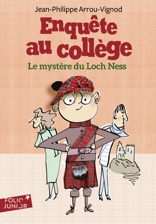 Couverture ebook de Enquête au collège (Tome 5) - Le mystère du Loch Ness, de Jean-Philippe Arrou-Vignod