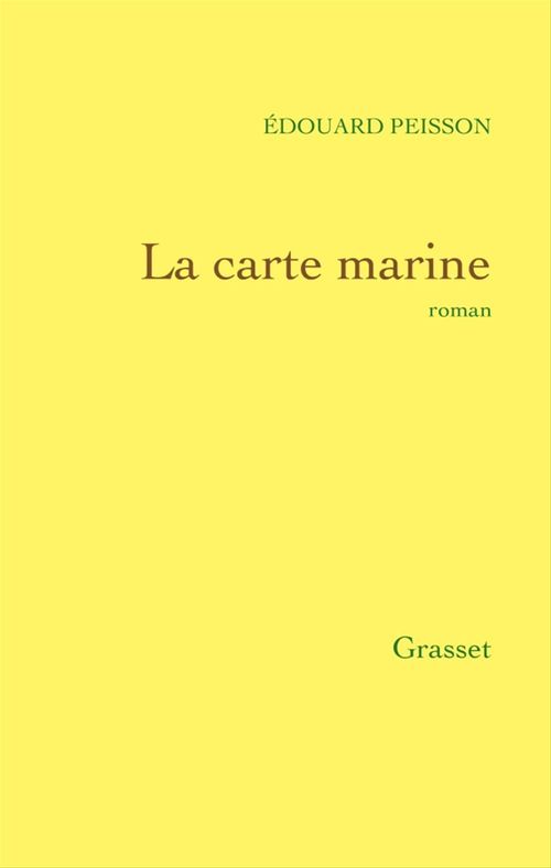ebook cover of La carte marine, by Edouard Peisson