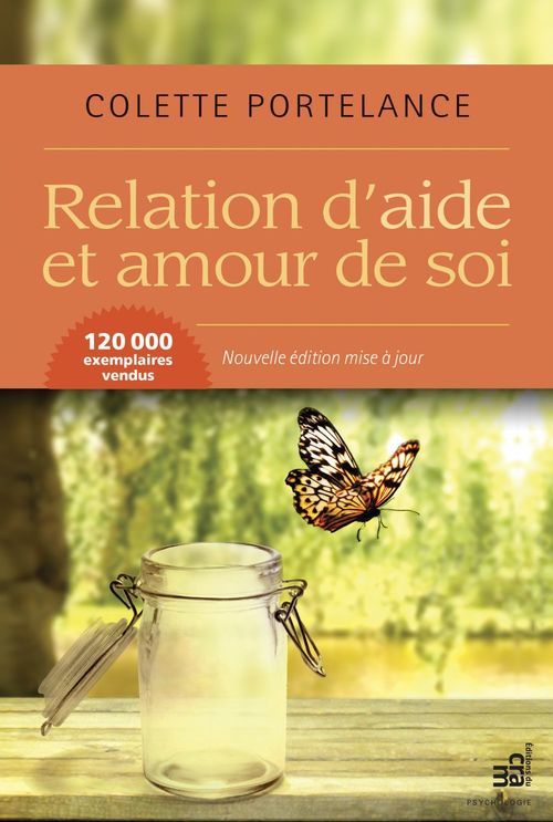 Couverture ebook de Relation d'aide et amour de soi, de Colette Portelance