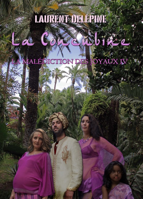 Couverture ebook de La Concubine, de Laurent Delepine