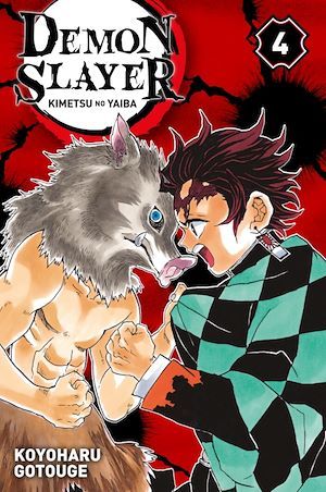ebook cover of Demon Slayer T04, by Koyoharu Gotôge