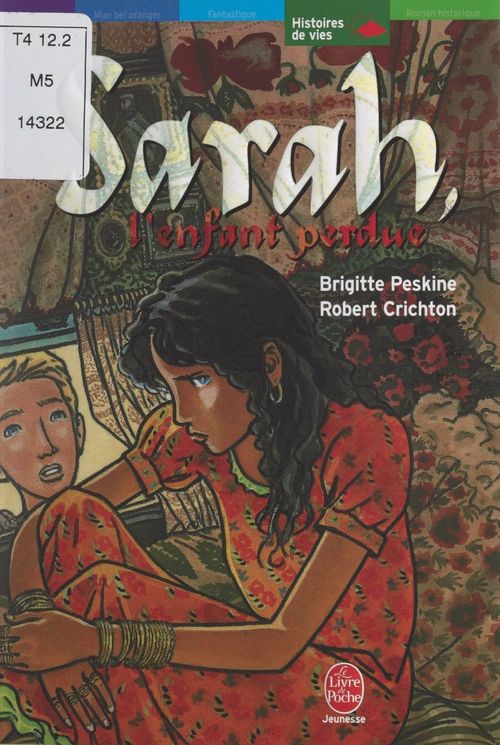 Couverture ebook de Sarah, l'enfant perdue, de Brigitte Peskine, Robert Crichton