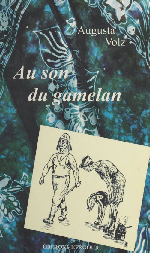 ebook cover of Au son du gamelan, by Augusta Volz