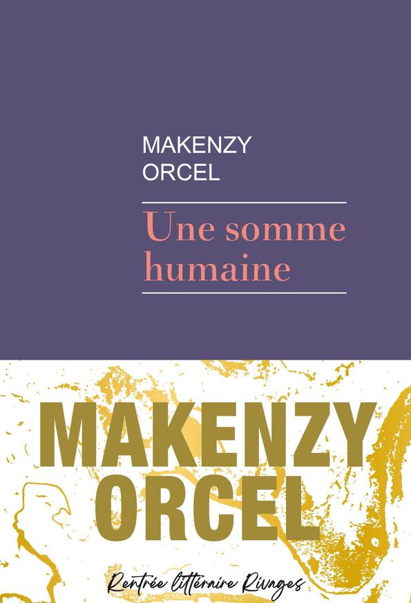 ebook cover of Une somme humaine, by Makenzy Orcel