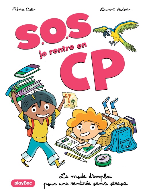 Couverture ebook de S.O.S Je rentre en CP, de Laurent Audouin