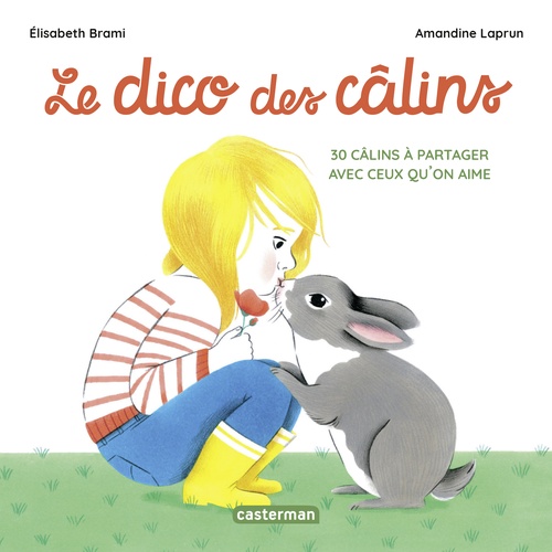 Couverture ebook de Le dico des câlins, de Elisabeth Brami, Amandine Laprun