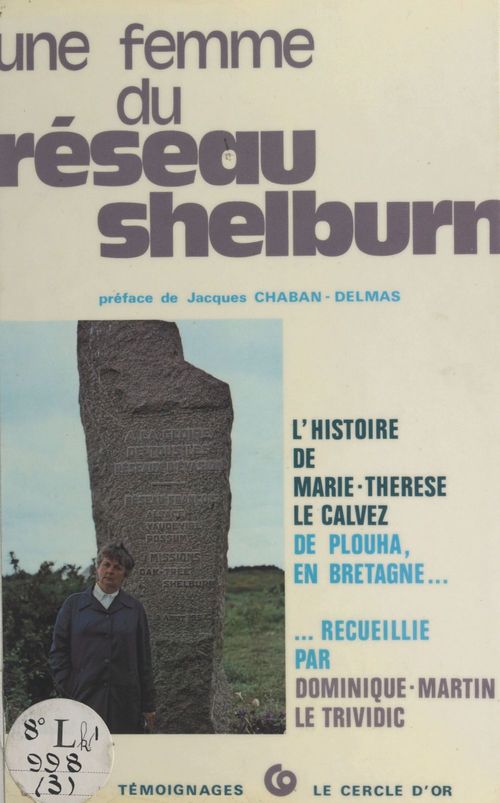 Couverture ebook de Une femme du réseau Shelburn, de Dominique-Martin Le Trividic