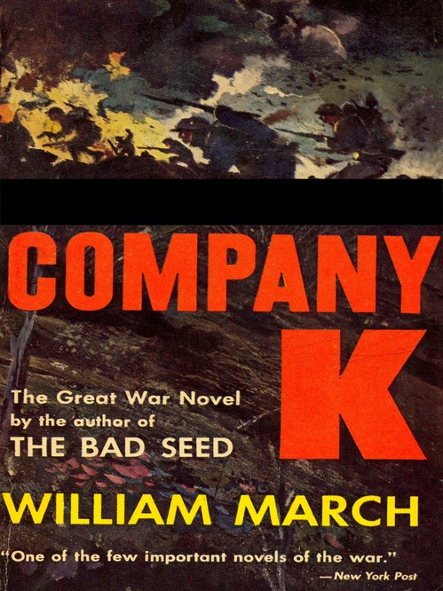 ebook cover of Company K, by William March