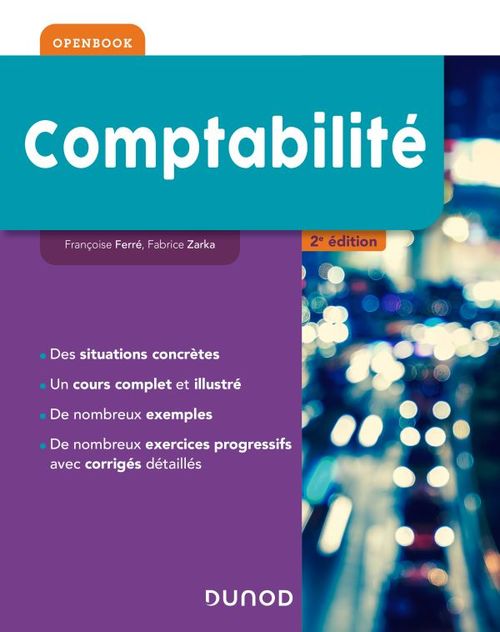 ebook cover of Comptabilité - 2e éd., by Françoise Ferré, Fabrice Zarka