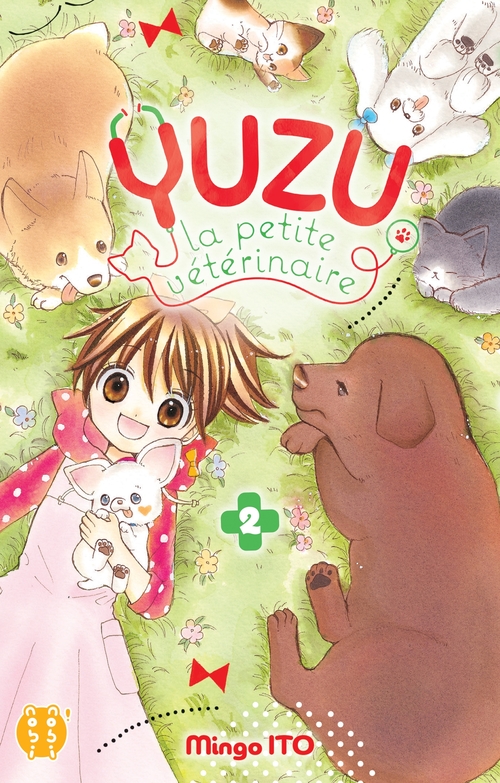 Couverture ebook de Yuzu, La petite vétérinaire T02, de Mingo Itô