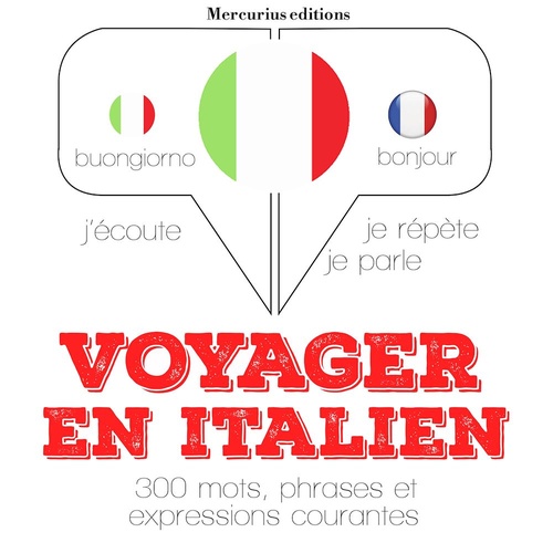 audiobook cover of Voyager en italien, by Jm Gardner