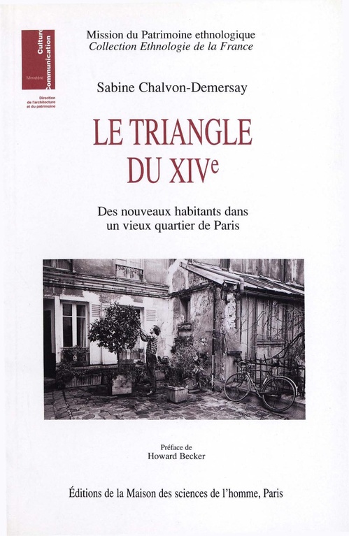 ebook cover of Le triangle du XIVe, by Sabine Chalvon-Demersay
