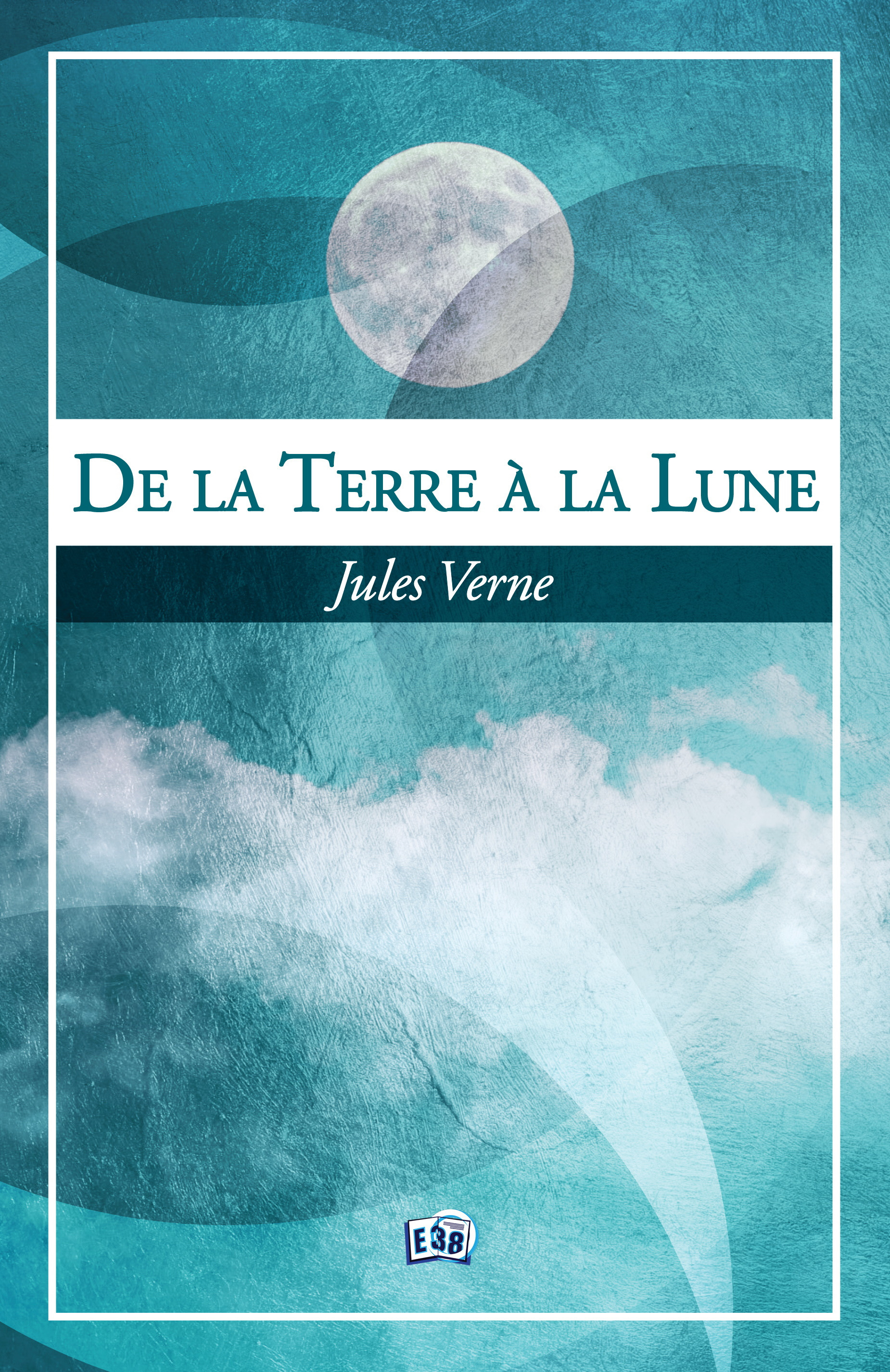 Couverture ebook de De la Terre à la Lune, de Jules Verne