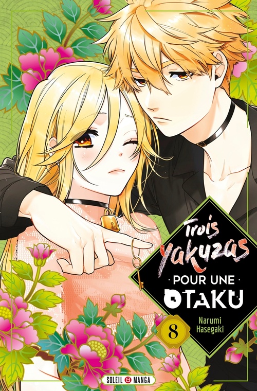 Couverture ebook de Trois Yakuzas pour une Otaku T08, de Narumi Hasegaki
