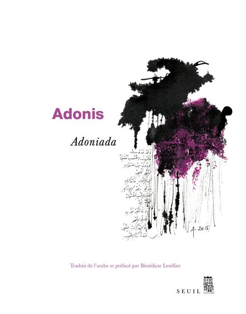 Couverture ebook de Adoniada, de Adonis
