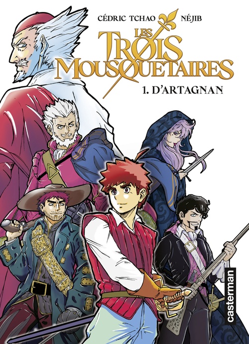 ebook cover of Les Trois Mousquetaires en Manga (Tome 1) - D'Artagnan, by Cédric Tchao