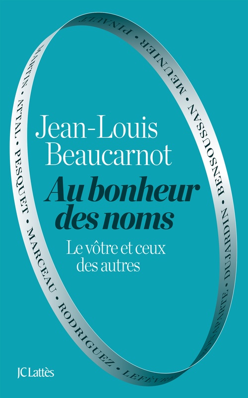 ebook cover of Au bonheur des noms, by Jean-Louis Beaucarnot