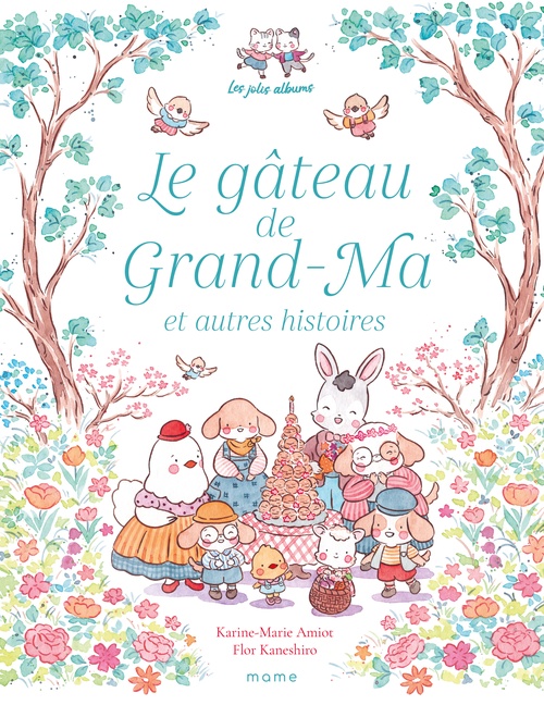 Couverture ebook de Le gâteau de Grand-Ma et autres histoires, de Karine-Marie Amiot