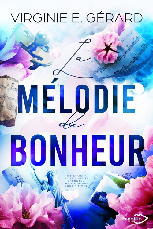 Couverture ebook de La Mélodie du Bonheur, de Virginie E. Gérard
