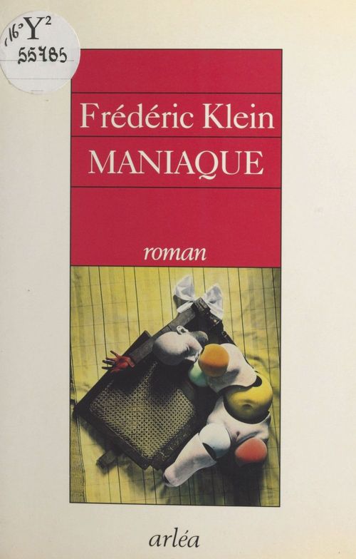 Couverture ebook de Maniaque, de Frederic Klein