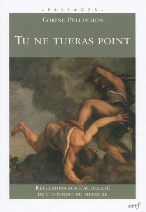 Couverture ebook de TU NE TUERAS POINT, de Corine Pelluchon