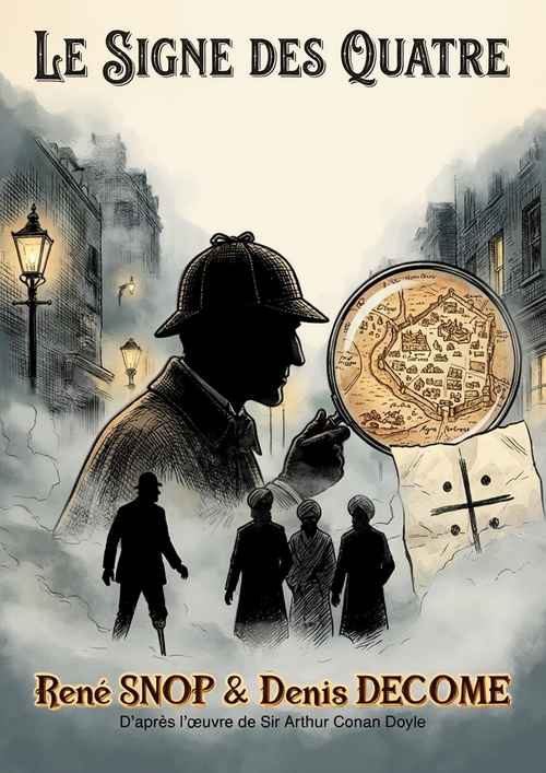 ebook cover of Le Signe des Quatre - La B.D., by Arthur Conan Doyle