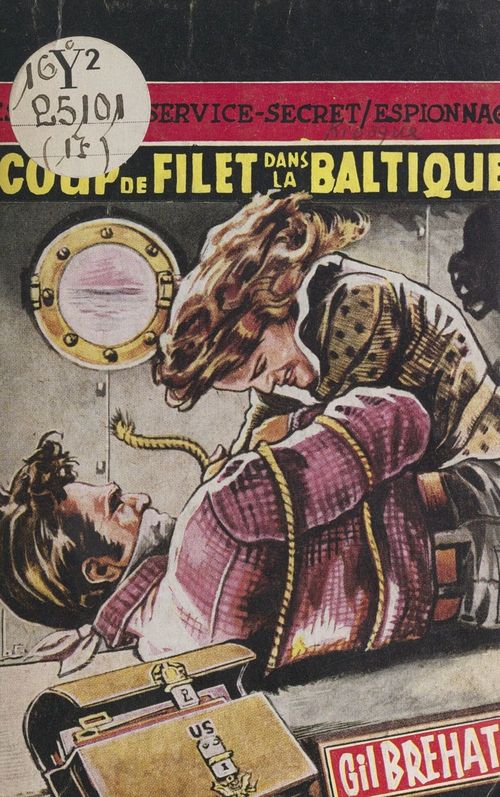 Couverture ebook de Coup de filet dans la Baltique, de Gil Brehat
