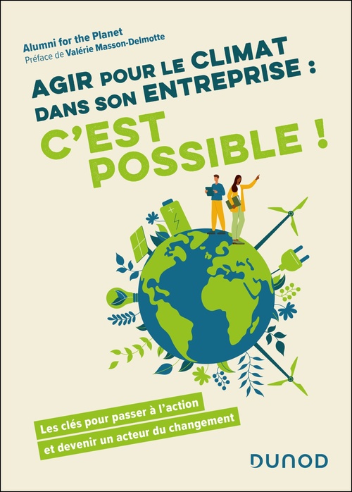 Couverture ebook de Agir pour le climat dans son entreprise : c'est possible !, de Alumni for the Planet