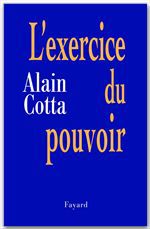 ebook cover of L'Exercice du pouvoir, by Alain Cotta